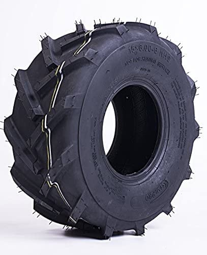 Pneu 15 x 6.00-6 AS 6PR Semi Pro pour tondeuse autoportée