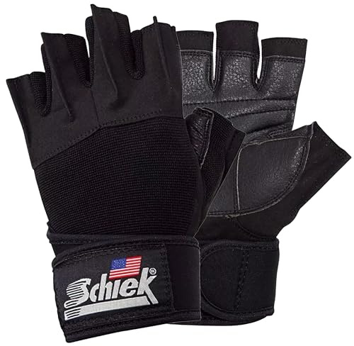 Schiek Trainingshandschuhe Platinum Gel Handschuhe mit Bandage