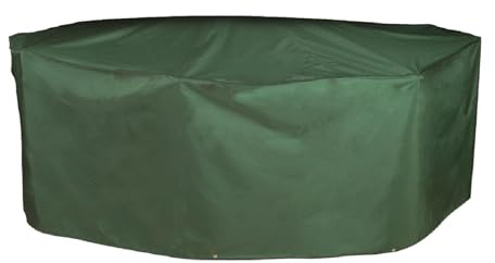 Bosmere Protector 6000 | Rectangular Garden + Chairs Table Cover | L 215cm W 173cm H 90cm | 100% Waterproof, UV Protected, Heavy Duty 600D | 6 Year Guarantee | C525