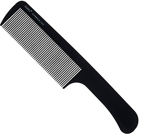 Sibel COMB Carbon Ultra CB26 - Haarkamm, Schwarz, für Erwachsene, Jugendliche, alle Geschlechter, Unisex