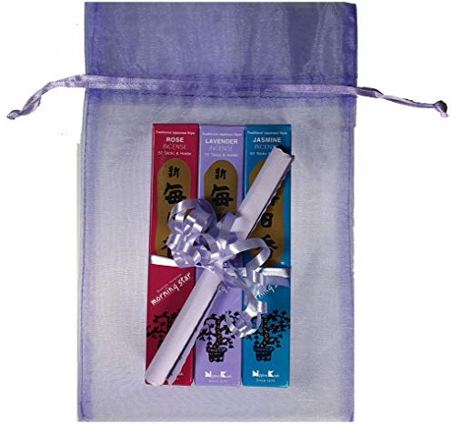 Trimontium nk98161 Bastoncini di Incenso Giapponese Regalo Set – Fiori, Erbe/Resine/Radici/Oli Essenziali, Naturale, 18 x 10 x 4 cm