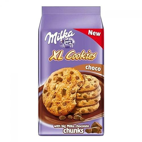 MILKA XL Cookies 184 g x 10 Stück (Schokolade)