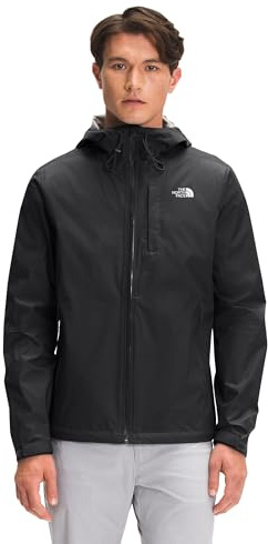 The North Face Women's Venture 2 Jacket - Waterproof & Windproof Hooded Raincoat, Adjustable Hood, Breathable Pit-Zips, TNF Black, XX-Large
