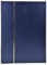 Exacompta Álbum de sellos clásico grande, 48 páginas, azul, 22,5 x 30,5 cm