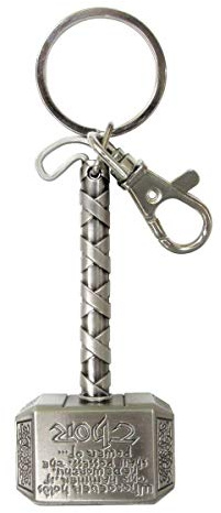 Thor Hammer aus Zinn Schlüsselanhänger