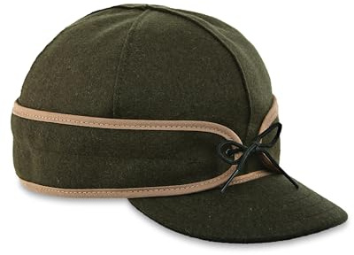 Stormy Kromer Herren Jagdmützen 50010-000076-260-999 | Wollmischung Mütze Warme Winter Outdoor Cap mit Flanellfutter Ohrenklappen für Damen und Herren
