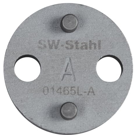 SW-Stahl 01465L-A Bremskolbenadapter - Bremskolben-Rücksteller-Werkzeug | Kompatibel mit gängigen Bremssystemen, zum präzisen Zurückstellen der Kolben an Vorderachse und Hinterachse
