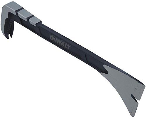 DeWalt DWHT55529 10 3 Nail Slots Molding Claw Bar with Flat Prying End