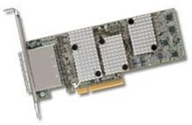 LSI Logic Controller-Karte LSI00299 SAS 9206-16e Single 16Port Externes SATA+SAS 6Gb/s PCI Express HBA Bare (LSI00299)