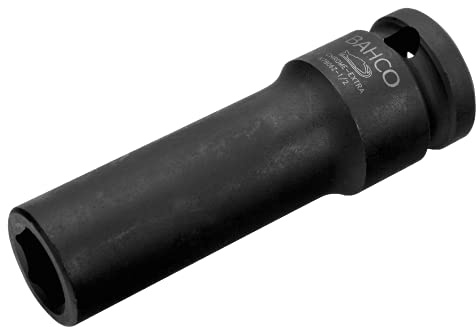 Bahco K7806Z-1.3/8 Deep Socket, Black, 3/4-Inch, 78 mm