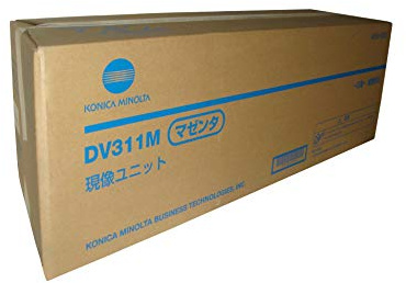 Konica Minolta Developer Unit DV311M DV-311M, 115000 Pages, Laser, A0XV0ED (DV-311M, 115000 Pages, Laser, Magenta, Konica Minolta Bizhub C220, C280, 360, Develop INEO+ 220, INEO+ 280,)
