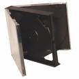 Custodia quadrupla cd nera - 5 pezzi