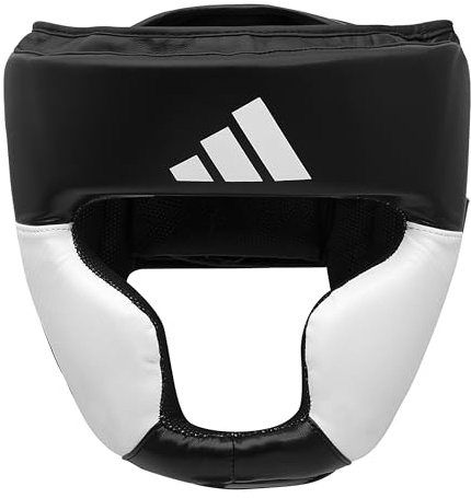 adidas Kopfschoner Response Standard Head Guard, Schwarz/weiß, S, ADIBHG023