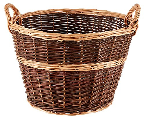 Dehner Weidenkorb, Höhe 35 cm, Ø 50 cm, Weidengeflecht
