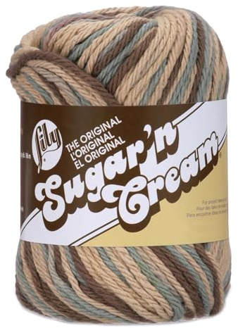 Lily Sugar'n Cream Yarn - Solids-Hot Pink