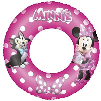 Bestway 91040-5 Salvagente ciambella gonfiabile per bambini Minnie, 3-6 anni