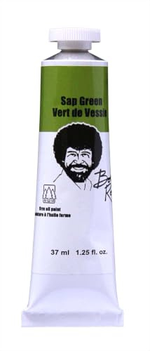 Bob Ross MR6021 37-Ml Artist Oil Color, Sap Green