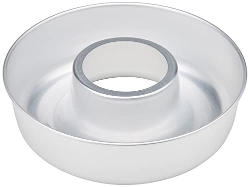 Pentole Agnelli COAL37LE28 Agnelli Family Cooking Rame e Pasticceria Ciambellone in Alluminio con Tubo, 28 cm