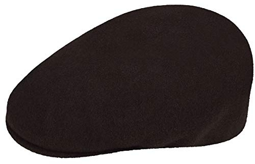 Kangol 504 Flexfit Mütze Flatcap Schirmmütze Herren - Schiebermütze Wollcap mit Schirm Herbst Frühjahr Winter Sommer Frühling-Sommer Herbst-Winter