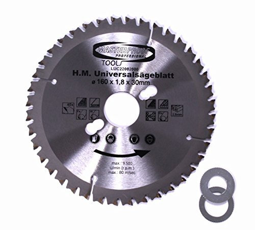 Multi Universalsägeblatt 160 x 1,8 mm, Loch 30 mm Zähne 40