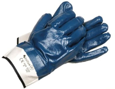 Cofan Guante americano nitrilo azul | Para múltiples usos | Resistentes y duraderos | Cómodos y seguros