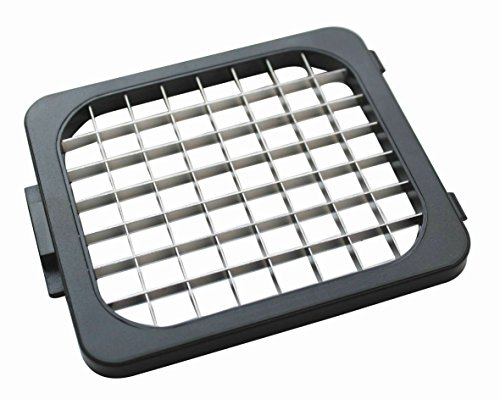 Alligator Messerersatz für Gemüse, Obst-Schneider/-Würfler, Silber