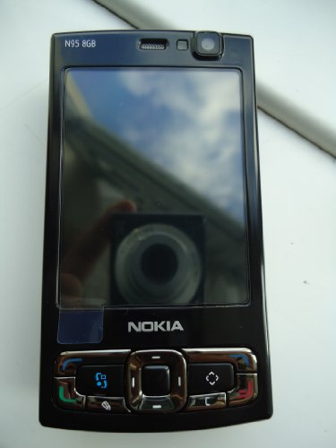 Nokia N95 8 GB Smartphone slide 3G foto Bluetooth wifi radio negro