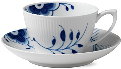 Royal Copenhagen Tasse Mit Untere Tee/Capuccino 28 Cl, Blau, 1 Stück (1er Pack)