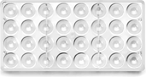 Ibili Stampo Pralinato magnetico, in policarbonato chiaro 30 x 14 x 2 cm, bianco, 30 x 14 x 2 cm