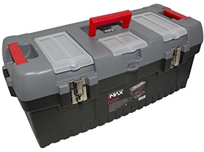 Hilka MTB26 26-Inch Maximum Toolbox and Organiser - Black/Grey