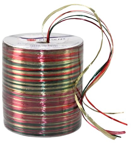PRÄSENT Raffia Pearl-Multicolour