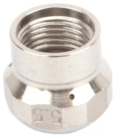 Forney 75140 tryckbricka tillbehör, avloppsmunstyck, 6,35 cm kvinnlig NPT-by-4,5 mm, 4 200 PSI