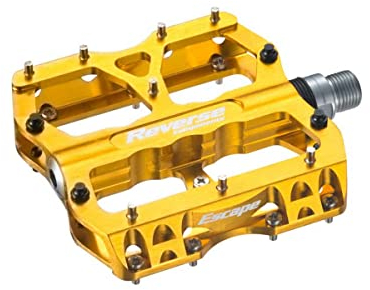 Reverse Escape Flat Fahrrad Pedal Gold