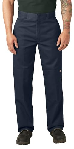Dickies Herr D/Knä Arbetsbyxor, Mörk Marinblå, XXL, Mörk marinblå, XXL