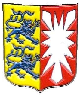 FahnenMax® Pin Anstecker Schleswig Holstein Wappen