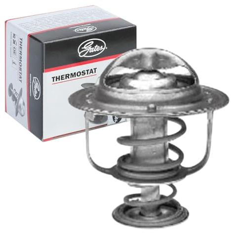 GATES TH31276G1 Termostato refrigerante sin carcasa (cárter) con juntas 77°C Compatible con MITSUBISHI OUTLANDER I CUW L 200 / Triton Pick-up KJ, KK, KL Pajero III SUV Cabrio V6W, V7W