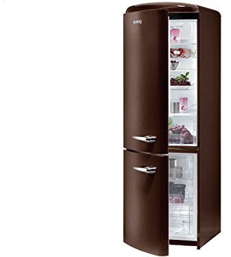 Gorenje RK60359OCH-L réfrigérateur-congélateur - réfrigérateurs-congélateurs (Autonome, Bas-placé, A++, Chocolat, SN-T, Gauche)