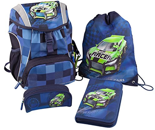 Monster Cars 8972 - Set Zaino Scolastico