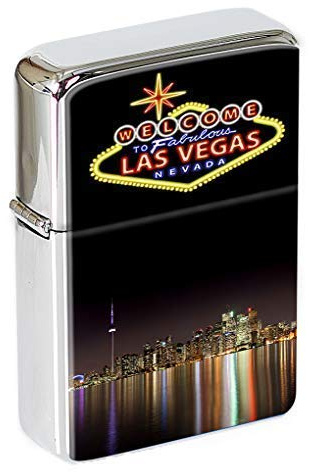 Las Vegas Briquet à Capuchon Amovible Boîte de Cadeau