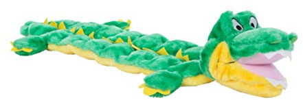 Outward Hound Squeaker Matz - Juguete para perros - Cocodrilo - XL