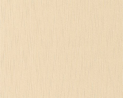 Architects Paper Tessuto 965158 9651-58 Textile Wallpaper Plain 10.05 m x 0.53 m Yellow Made in Germany