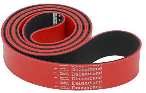 Deuserband Original Widerstandsband Gymnastikband aus Naturkautschuk, vegan, rutschfest, In Deutschland gefertigte Fitnessbänder für Krafttraining, Fitness, Yoga