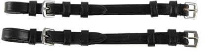 WALDHAUSEN Backenstücke S-Line Paar, schwarz, WB
