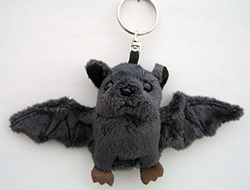 Unbekannt Plüschtier Fledermaus als Schlüsselanhänger 14x19 cm für Sammler, Tierliebhaber, Modern-Design-Enthusiasten