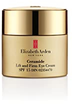 Elizabeth Arden Ceramide – Lift and Firm Eye Cream SPF 15 PA, 15 ml, feuchtigkeitsspendende Augencreme, Anti-Age Creme, Intensivpflege für die Augen, mit Lichtschutzfaktor
