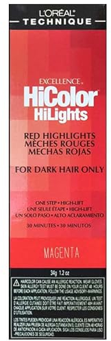LOREAL Excel HICOLOR Hilights magenta 34 G Gewicht