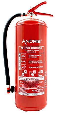 Lot de 2 * * – Extincteur à mousse 6 L avec außenliegendem Valve de test isb Firestore