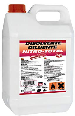 PQS DISOLVENTE Nitro Total GARRAFA 5 LT, Multicolore, 5 l