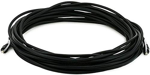 Monoprice 102832 35-feet cavo audio ottico Toslink 5-meters diametro esterno