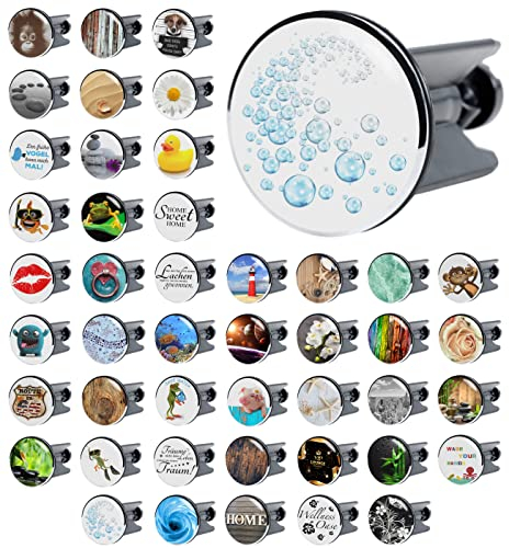 Sanilo Waschbeckenstöpsel Wasserblasen, viele schöne Stöpsel für das Waschbecken zur Auswahl, hochwertige Qualität